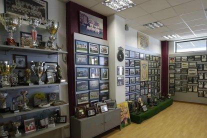 La sala de trofeos es otra zona a visitar. FENANDO OTERO