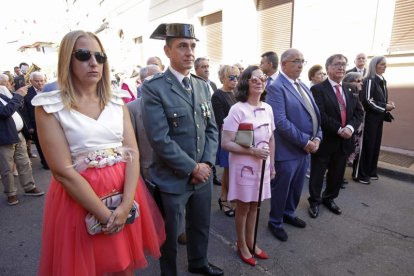 Autoridades en la procesión. FERNANDO OTERO