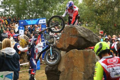 Francia finalizó tercera en la categoría masculina.  L. DE LA MATA