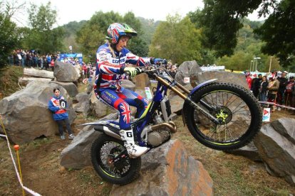 La británica Emma Bristow, campeona del mundo. L. DE LA MATA