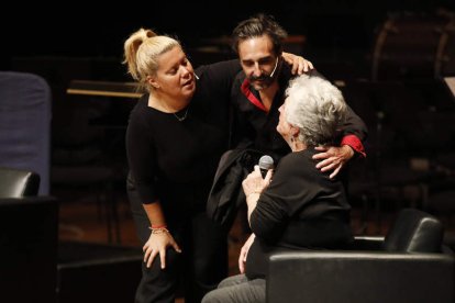 Um momento de la gala.