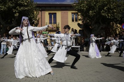 Un momento de la feria del pimiento de Fresno de la Vega.