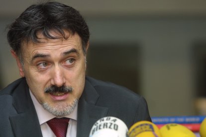 Chema Sarmiento, en el Festival de Cine de Ponferrada del año 2003.'