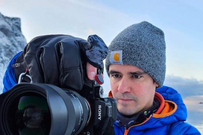 El fotógrafo leonés Diego Manrique. DL