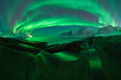 ‘Green Storm’, una de las instantáneas que valieron al creador leonés para ser nombrado Fotógrafo del Año. DIEGO MANRIQUE