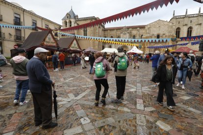 Inauguración del mercado medieval.
