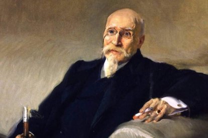 José Echegary retratado por Sorolla. ARCHIVO