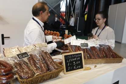 La Feria de Productos de León, este jueves.