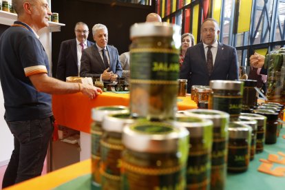 La Feria de Productos de León, este jueves.