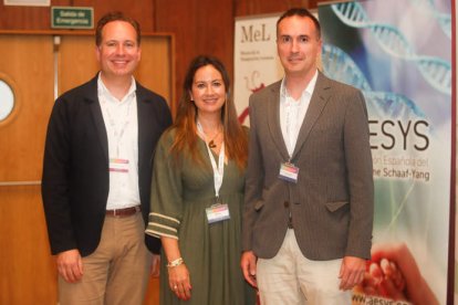 Christian Shaaf, Noelia Corrales y Ricardo Fernández.