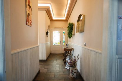 Interior del restaurante El Palacete.