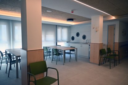 Una residencia asistida tras las obras efectuadas en sus instalaciones.