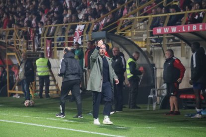 El derbi en imágenes.