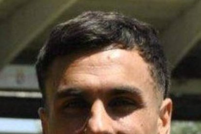 El delantero de la Cultural Antón Escobar.  DL