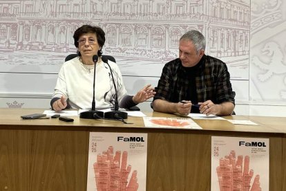 Elena Aguado y Daniel de Madariaga presentaron Famol.  DL
