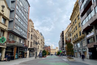 Ordoño sin luces de Navidad.
