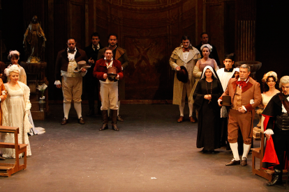Una escena de 'Tosca'.