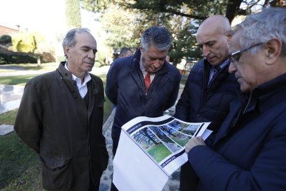 El parque del Cid se reabrió este viernes tras casi cinco meses de obras.