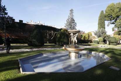 El parque del Cid se reabrió este viernes tras casi cinco meses de obras.