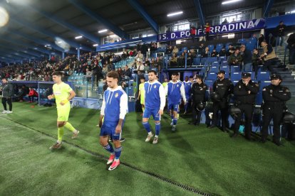 Las fotos de la victoria de la Deportiva contra el Amorebieta.