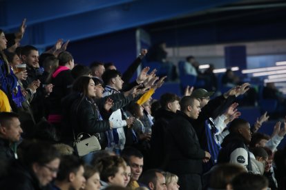 Las fotos de la victoria de la Deportiva contra el Amorebieta.