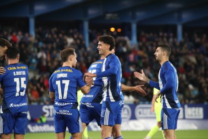 Las fotos de la victoria de la Deportiva contra el Amorebieta.