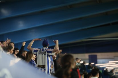 Las fotos de la victoria de la Deportiva contra el Amorebieta.