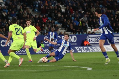 Las fotos de la victoria de la Deportiva contra el Amorebieta.