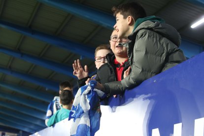 Las fotos de la victoria de la Deportiva contra el Amorebieta.