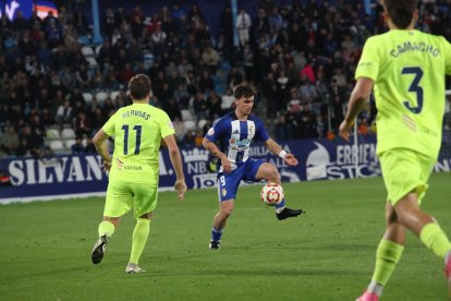 Las fotos de la victoria de la Deportiva contra el Amorebieta.