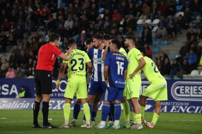 Las fotos de la victoria de la Deportiva contra el Amorebieta.