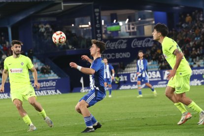 Las fotos de la victoria de la Deportiva contra el Amorebieta.