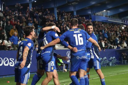 Las fotos de la victoria de la Deportiva contra el Amorebieta.