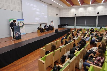 Participantes en las jornadas de enfermería e IA celebrada en La Térmica Cultural.