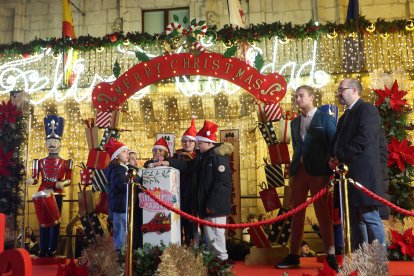 Encendido de las luces navideñas en Ponferrada