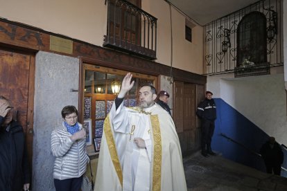 Celebración de la Inmaculada en León.