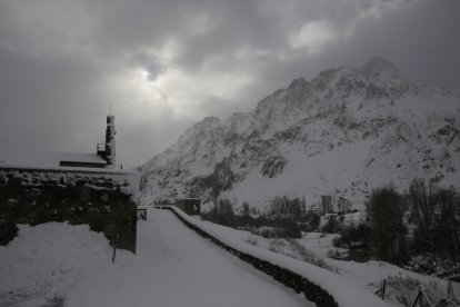 Nieve en Tolibia de Abajo.