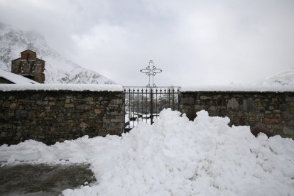 Nieve en Tolibia de Abajo.