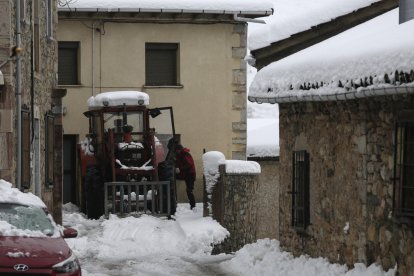 Nieve en Tolibia de Abajo.