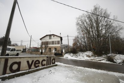 Nieve en La Vecilla.