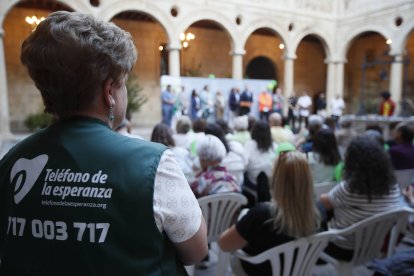 Acto del Teléfono de la Esperanza.