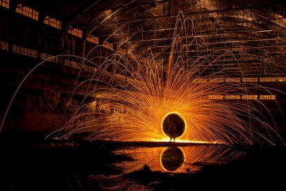 Fotografía dibujada con luz.