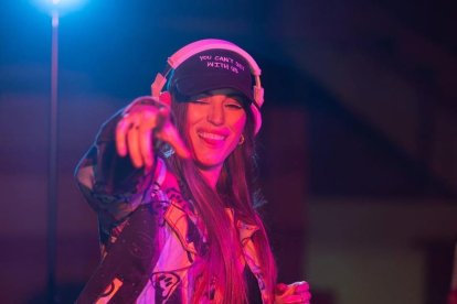La dj Carmen de la Fuente.