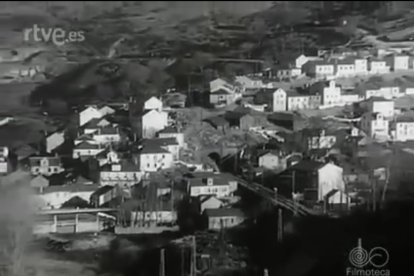 El día en que el No-DO bajó a la mina Adonina de Santa Marina de Torre para montar un Belén minero