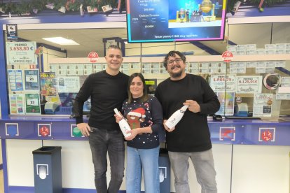 Administración de Astorga en la que se ha vendido un cuarto premio.