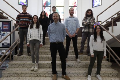 El grupo de investigación Fisiología y Biotecnología de las Plantas de la ULE.