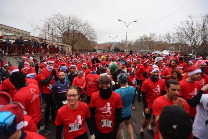 Un momento de la carrera. L. DE LA MATA