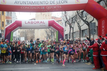 Los leoneses respondieron una vez más en la carrera que cierra el año.