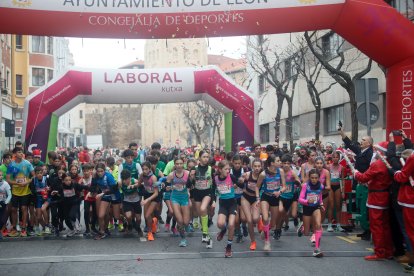 Los leoneses respondieron una vez más en la carrera que cierra el año.