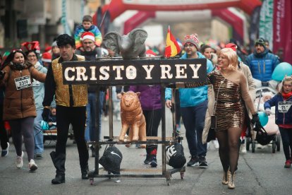 Los leoneses respondieron una vez más en la carrera que cierra el año.